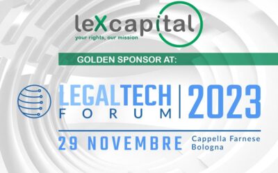 Legal Tech Forum 2023 in Bologna: LexCapital as a Gold Sponsor